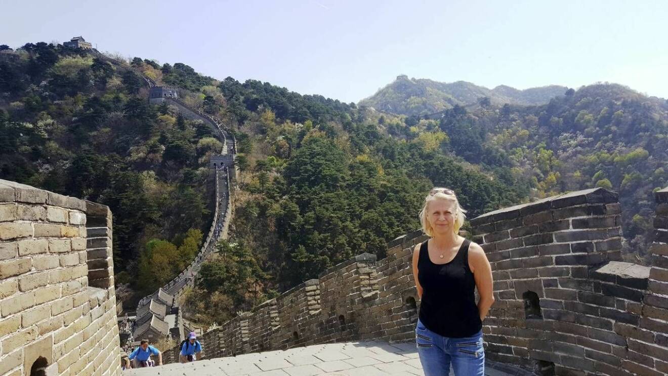 Marita på Kinesiska muren