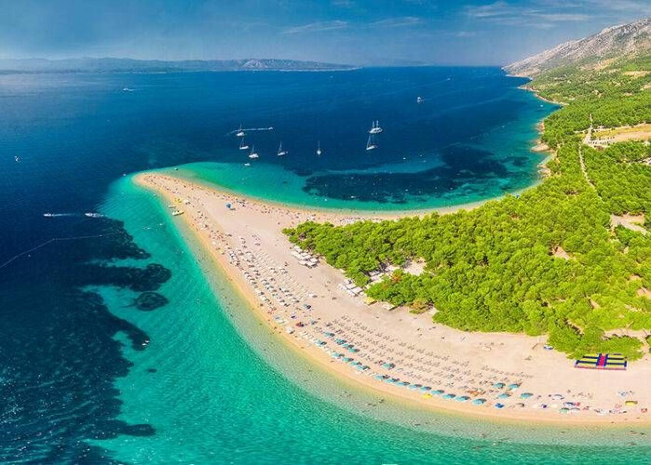 Zlatni Rat är en Instagram-vänlig strand i Kroatien