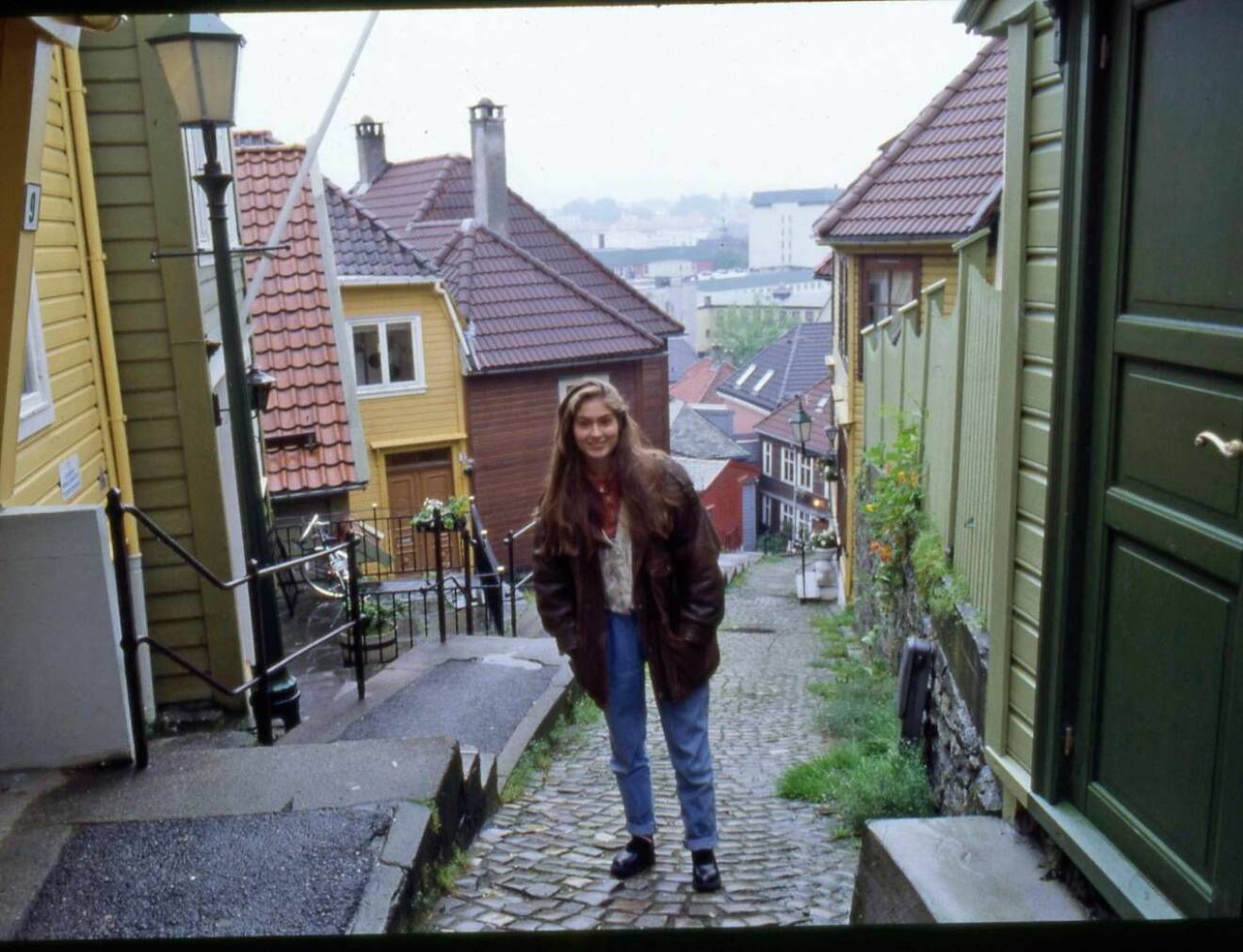 Sissel Kyrkjebø i Bergen 1989, där hon är född och uppvuxen.