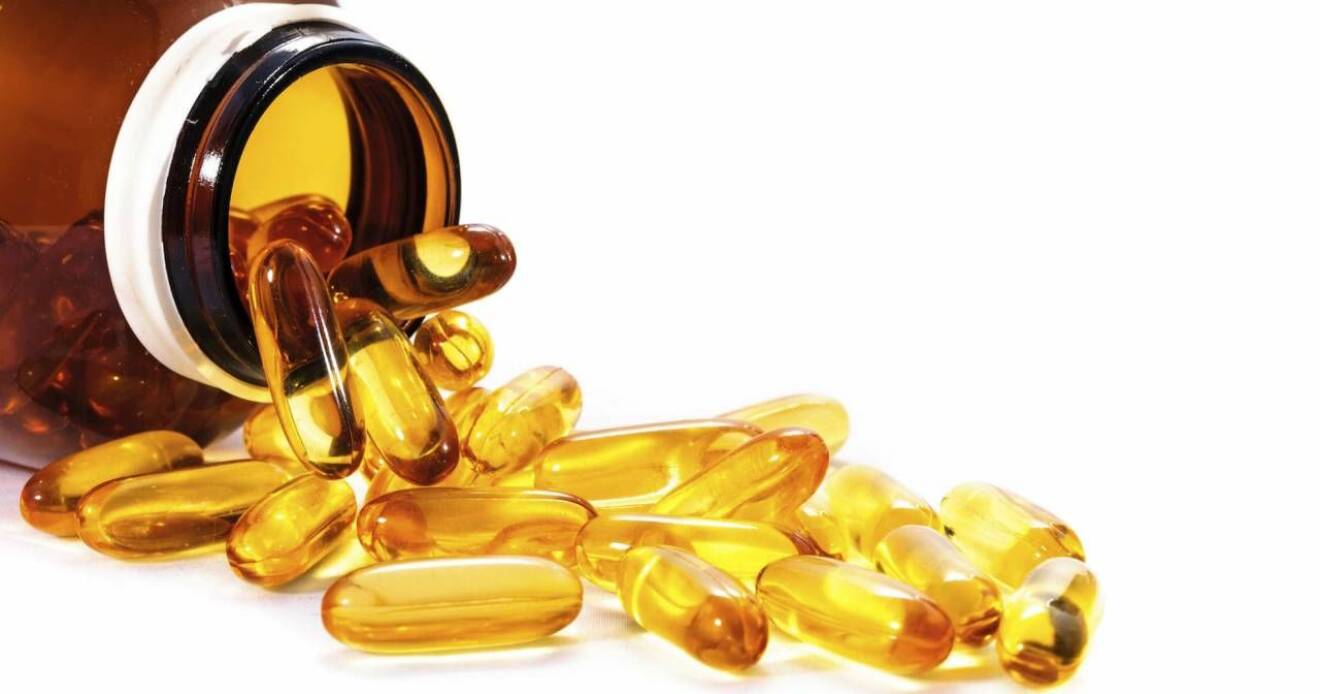 Tillskott av D-vitamin i pillerform 