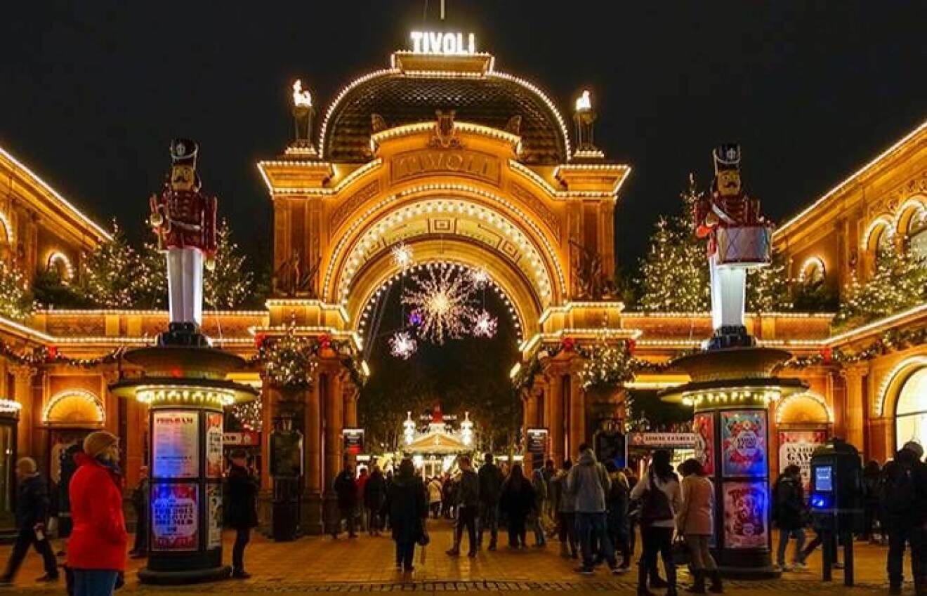 jul på Tivoli, Köpenhamn
