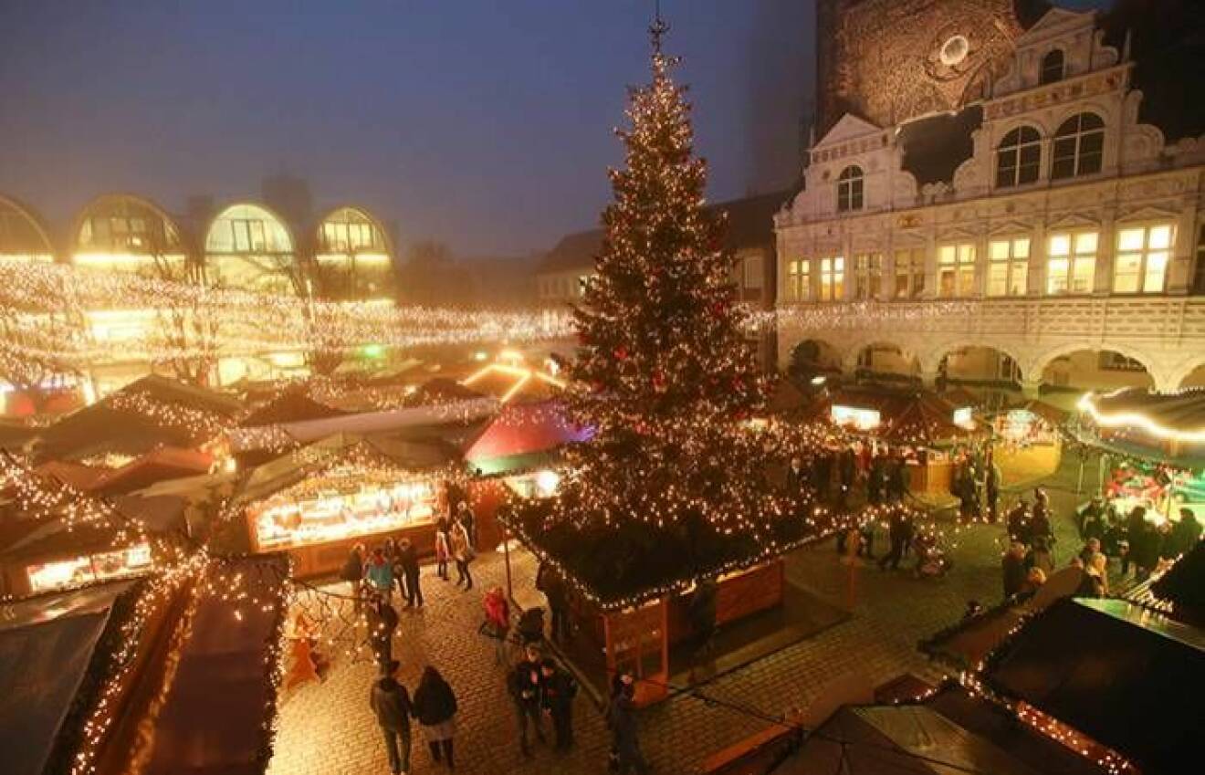 Julmarknad i Lübeck