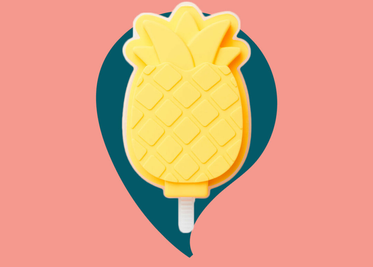 Glassform ananas