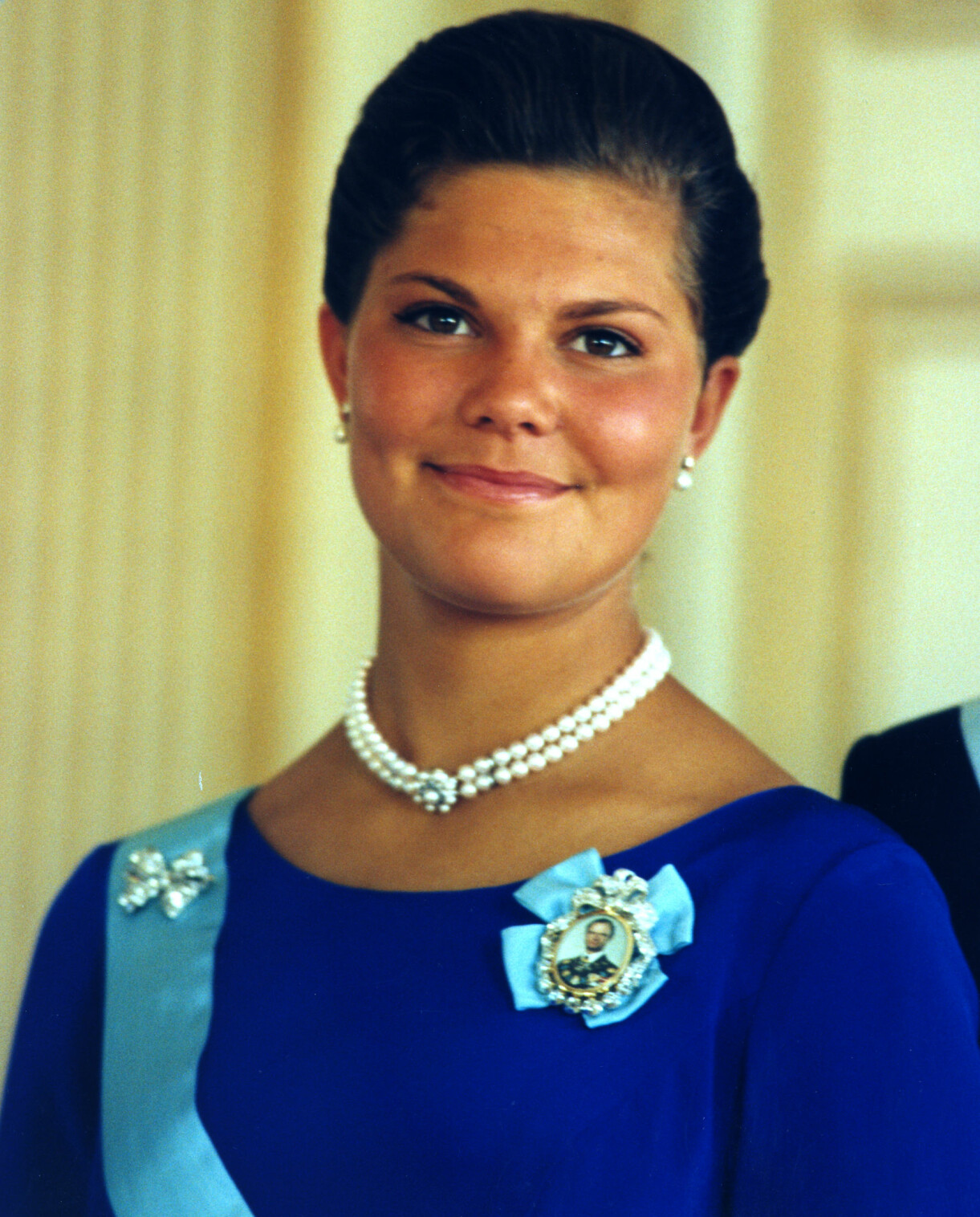 Foto: Roger Tillberg/TT Kronprinsessan Victoria på sin 18-årsdag 1995.