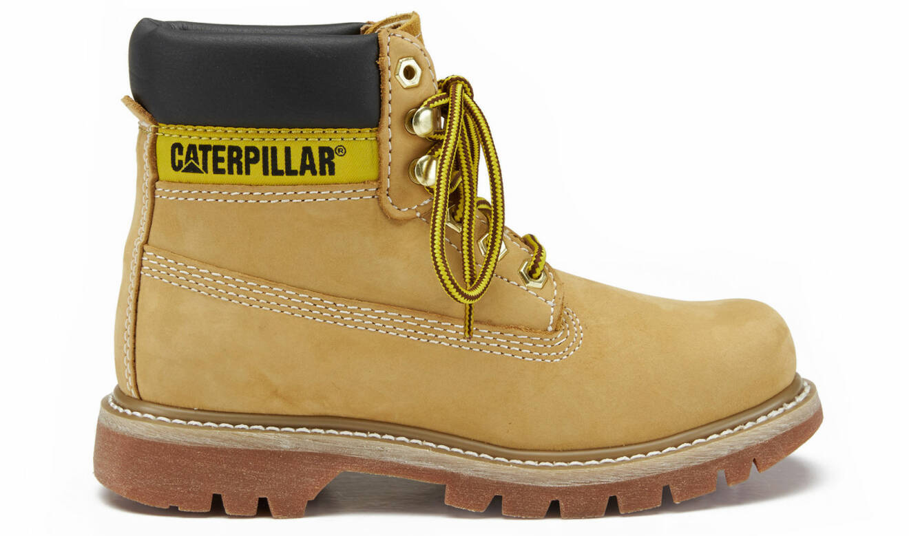 Lejongula Colorado-boots från Caterpillar.
