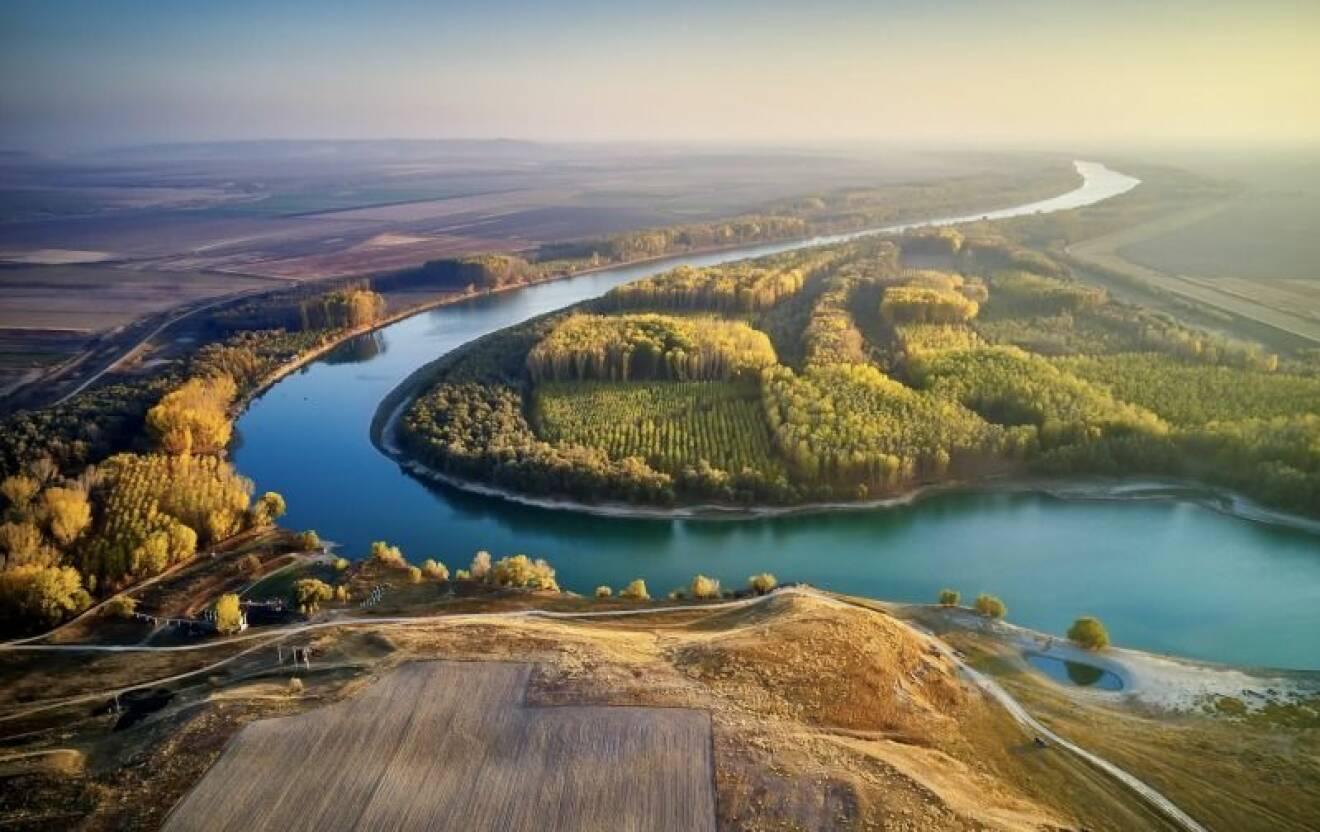 Donaudeltat i Rumänien är en av de mest instagrammade platserna.