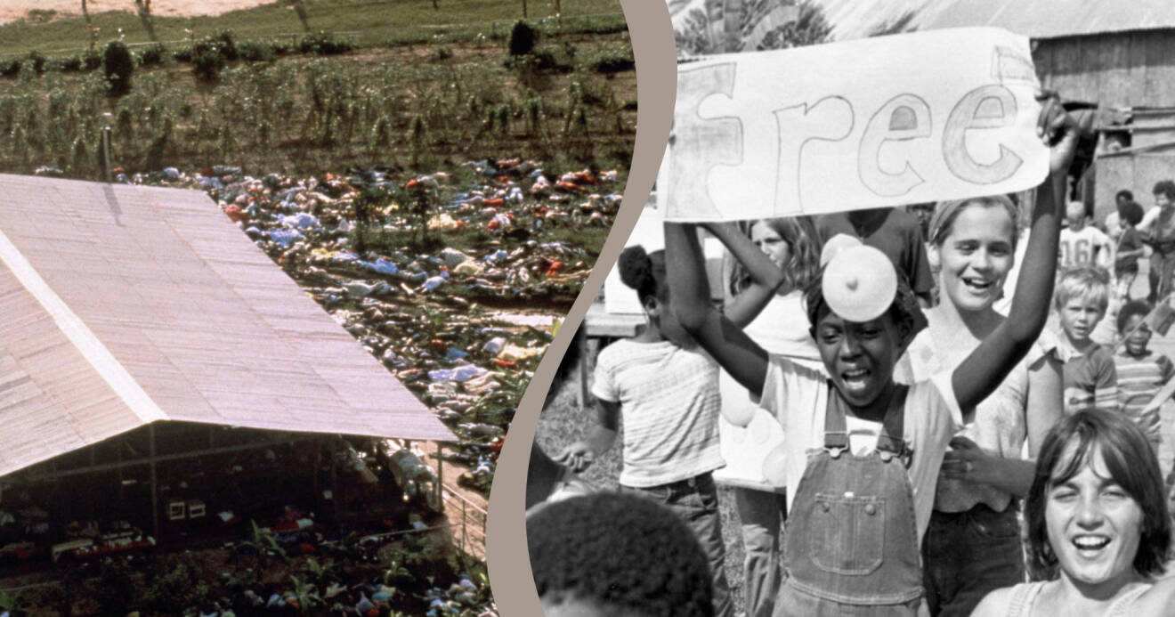 Jonestown-massakern och de boende kring Jim Jones Folkets tempel-rörelse.