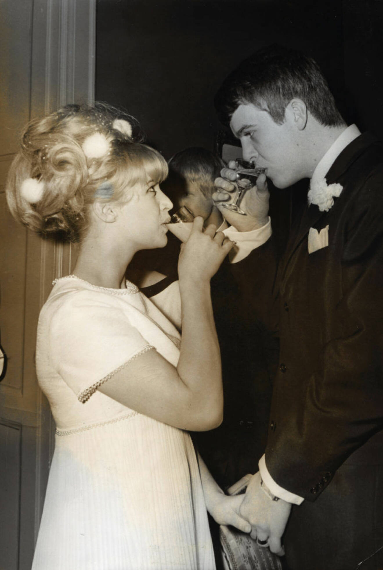Lill-Babs och Lasse Berghagens bröllop 1965.
