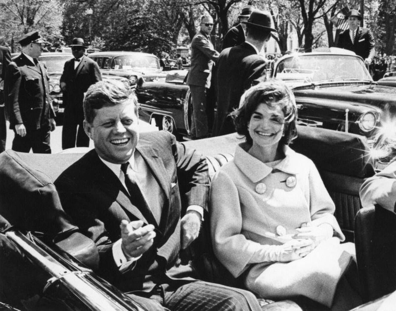 Jackie och John F. Kennedy