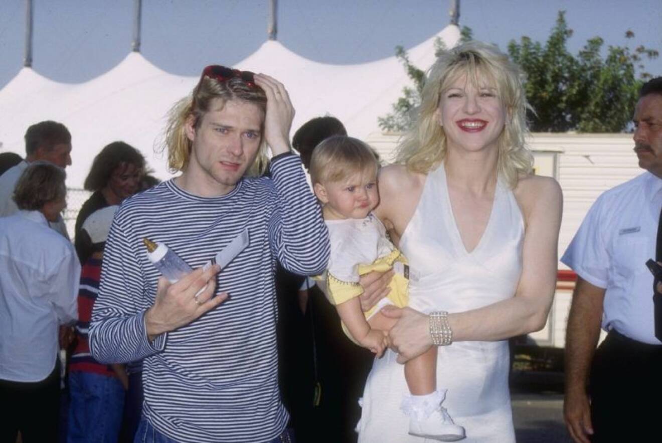Courtney Love och Kurt Cobain