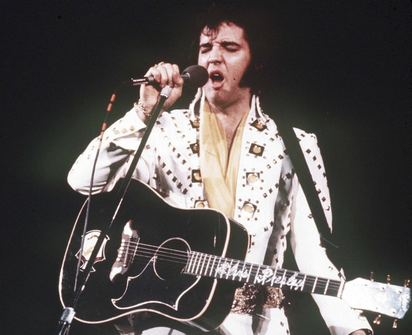 Elvis Presley på 70-talet.