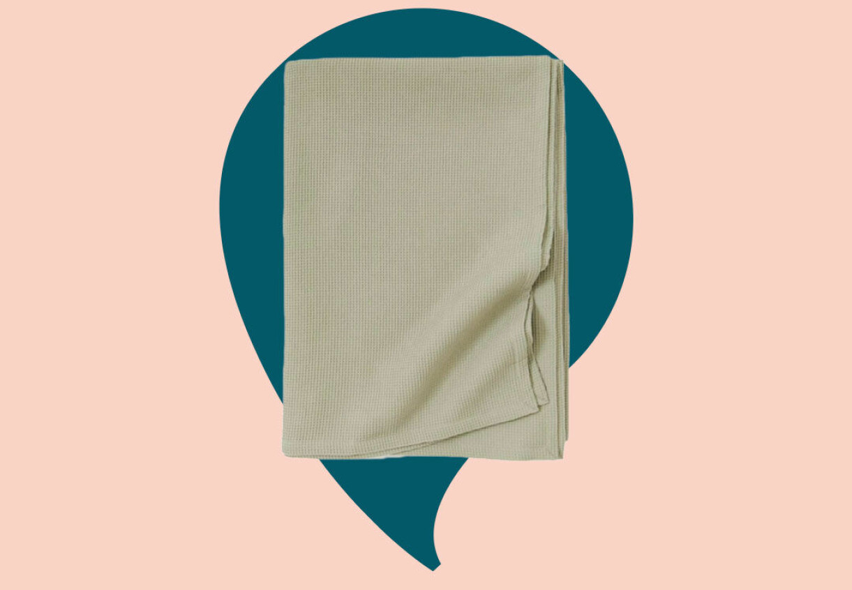 Grönt överkast H&M Home