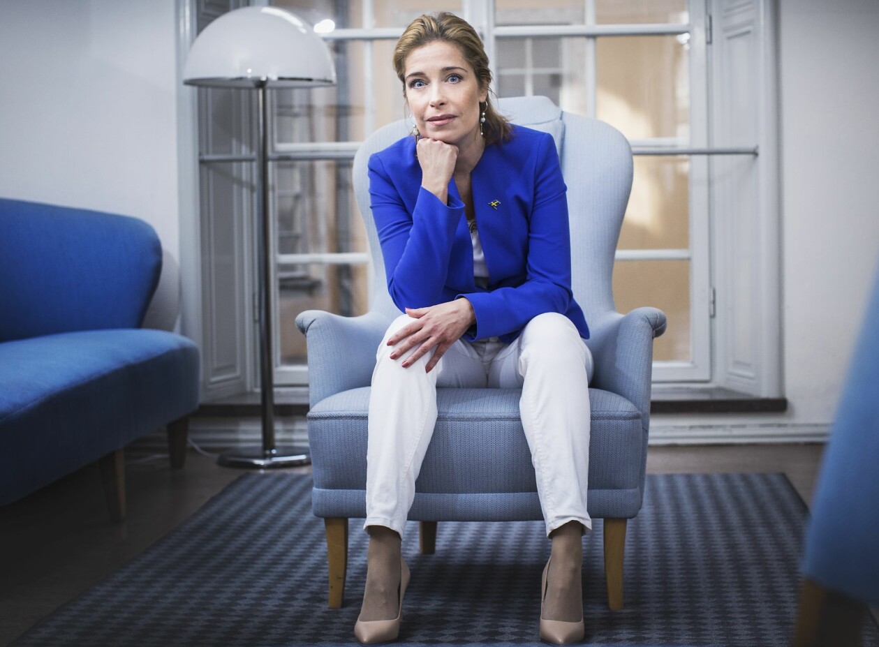 ”Inte ens jag som är påläst kunde se det här komma”, säger Annika. Foto: Veronica Kindblad. Annika Strandhäll