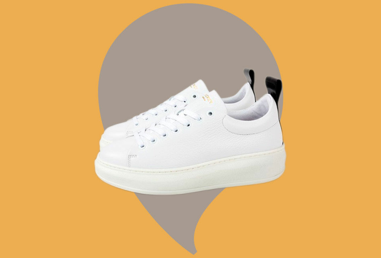 Vita sköna sneakers