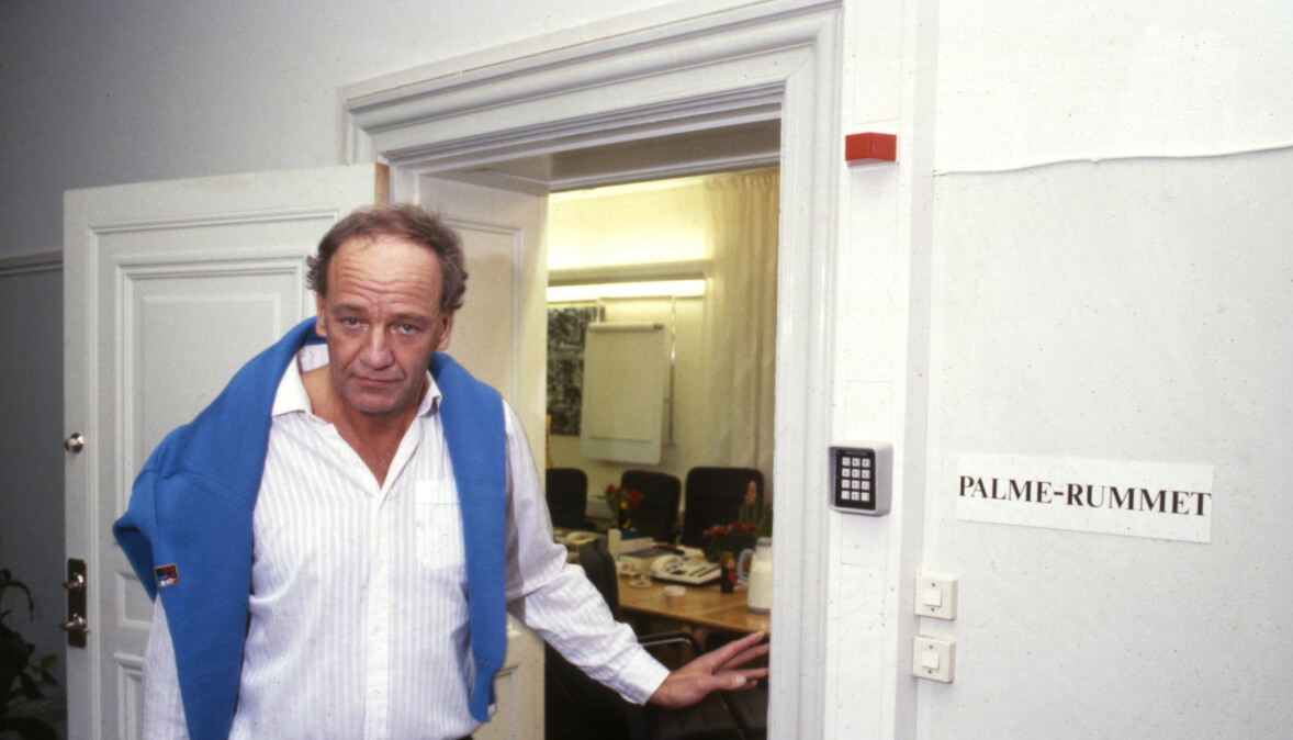 Länspolismästare Hans Holmér blev riksbekant i sina strävande att hitta den ansvarige för mordet på Olof Palme. PKK-spåret gav dock inget. Foto: TT Läsnpolismästare Hans Holmér försökte fånga Palmes mördare