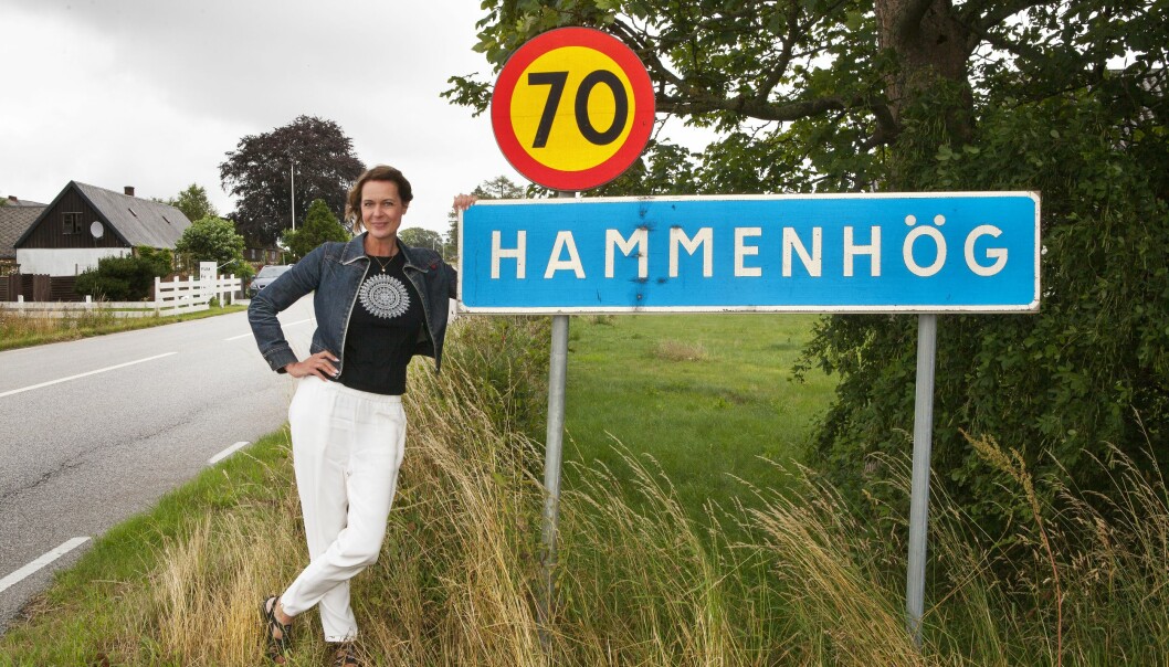 –Hammenhög är hemma, säger Inger Ljung Olsson. Hammenhög är hemma säger Inger Ljung Olsson.