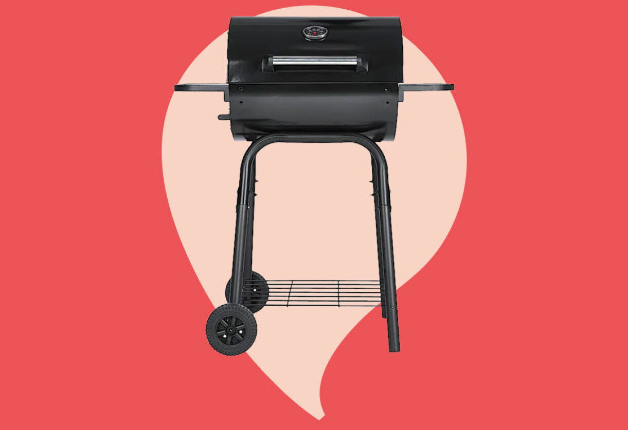 Grilltunna med lock