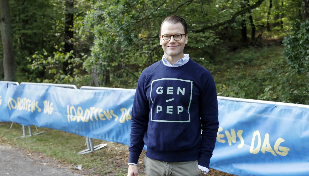 I dag mår prins Daniel bra, trots det höga tempo han håller i vardagen. Prins Daniel fotograferad i Hagaparken i Stockholm i samband med Idrottens dag 2017.