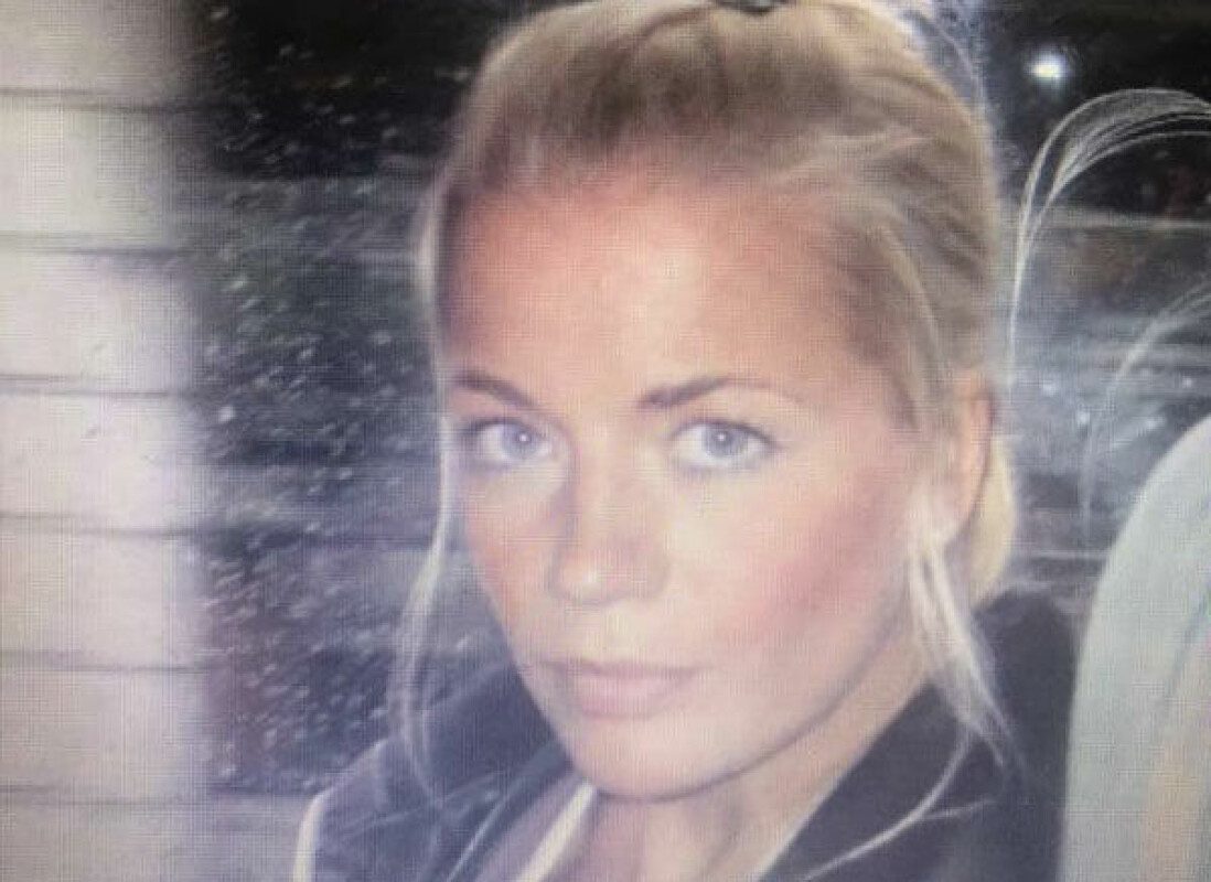 Christina Hedlund under en resa till Oslo 2006, fyra år innan operationen i Polen. Christina Hedlund 2006.