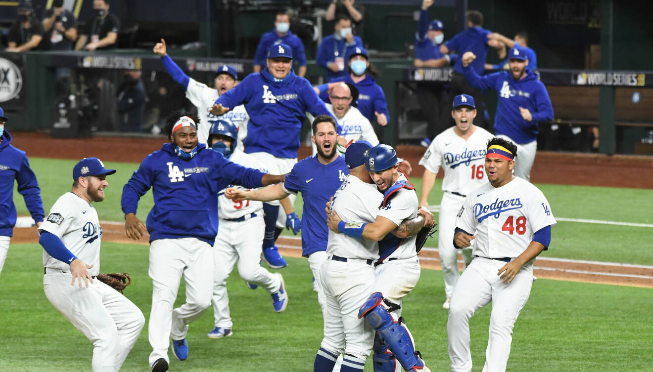 LA Dodgers vinner World Series 2020