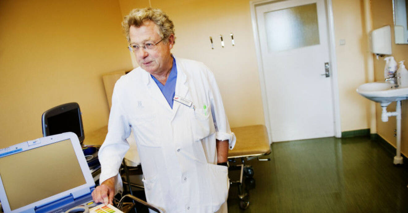 Förste livmedikus professor Mårten Rosenqvist.
