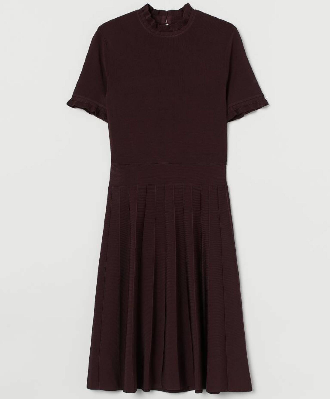 Vinröd klänning från HM