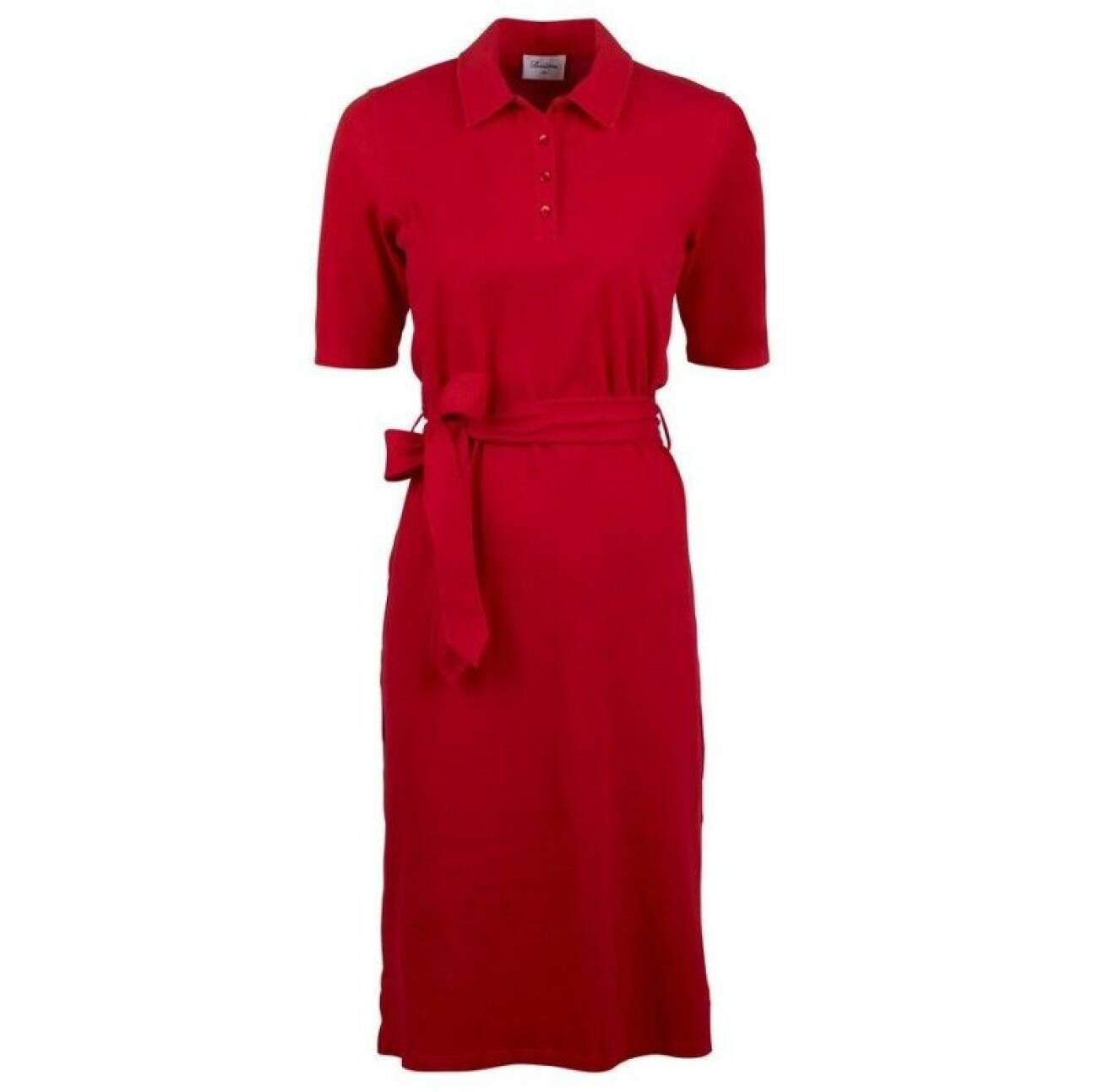 Röd klänning från Stenströms
