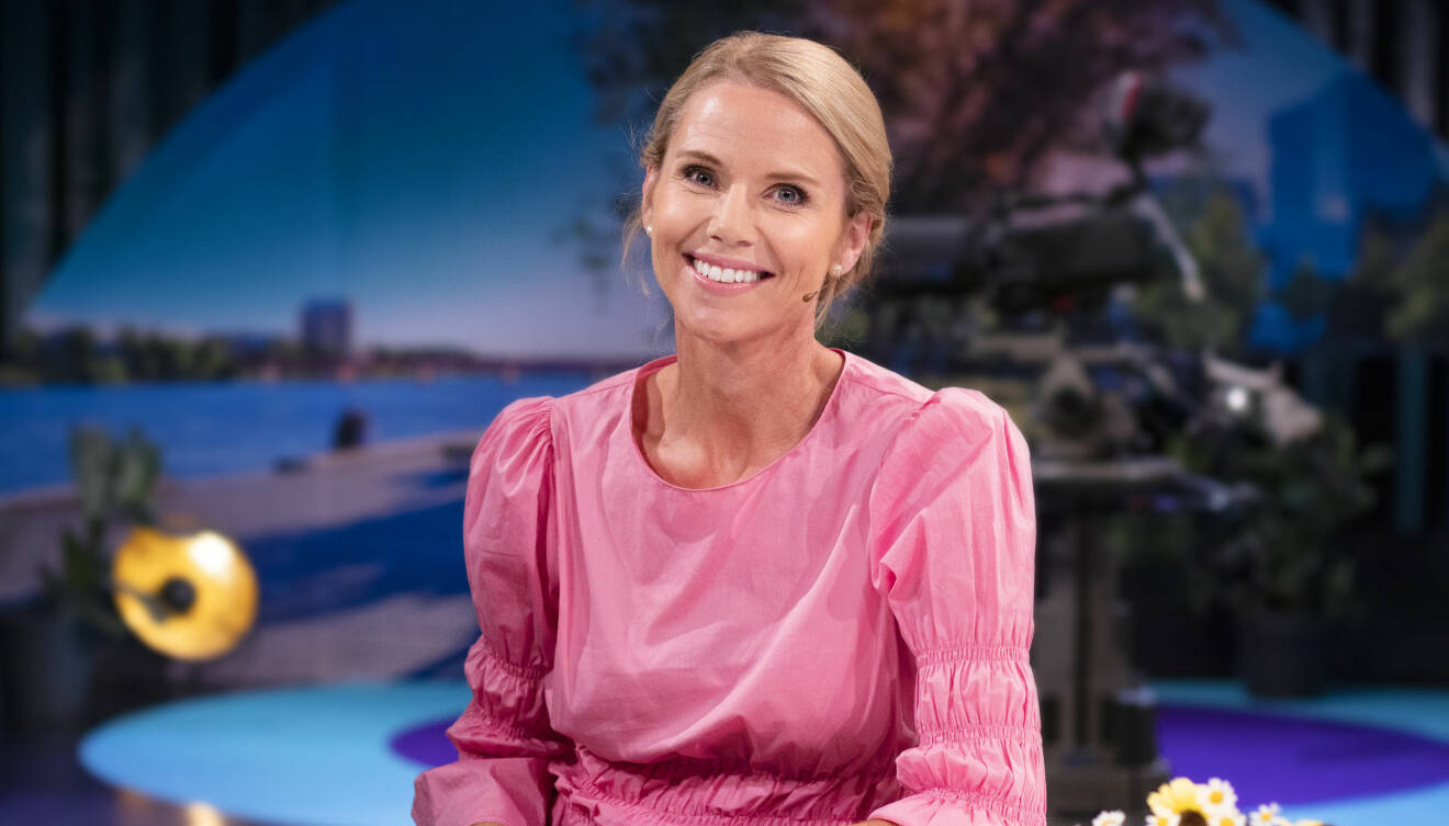 Sofia Rågenklint som programledare i Go'kväll 2020