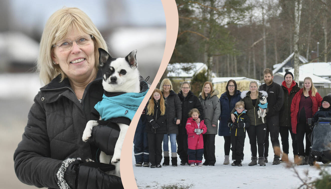 Birgitta Eriksson har tolv barn och tjugo barnbarn.