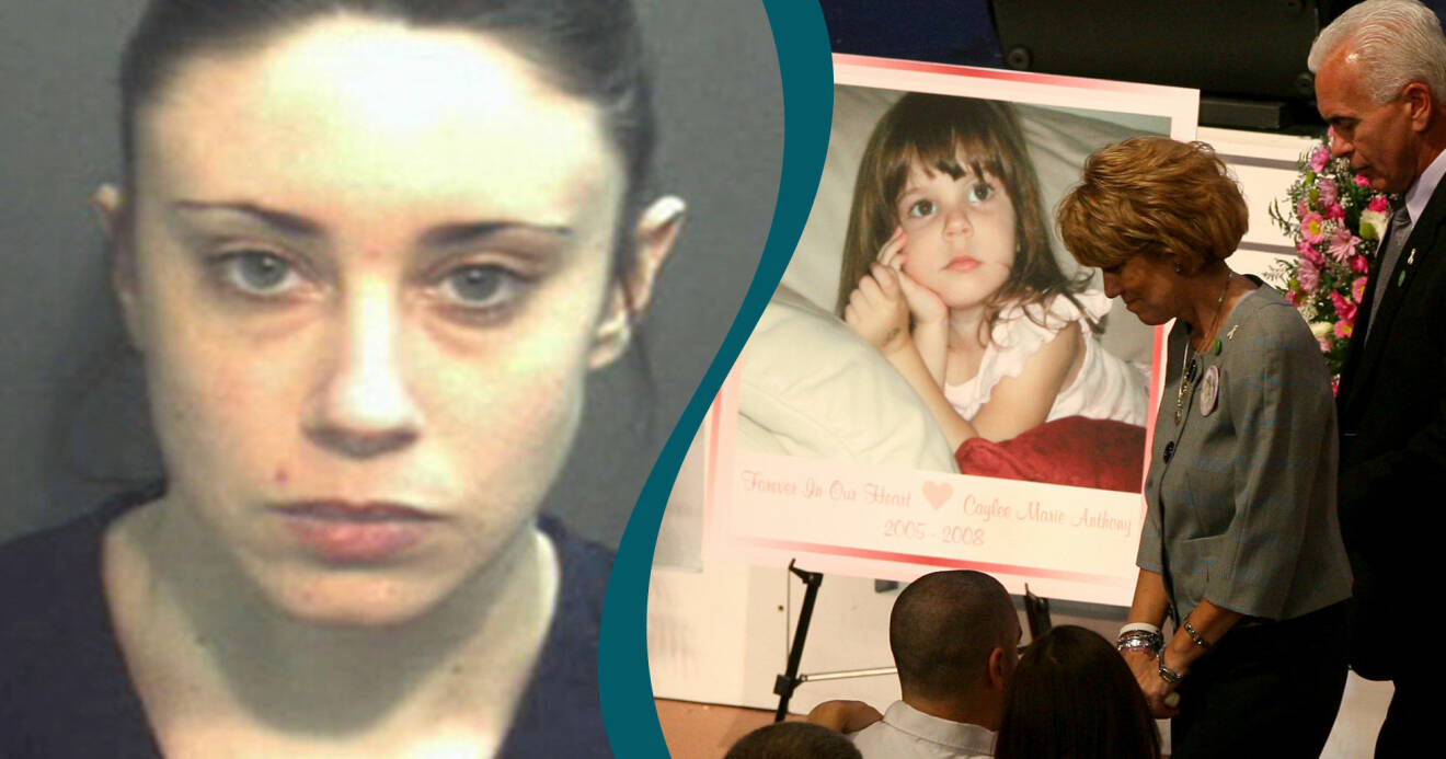 Casey Anthony som misstänkes för mordet på sin dotter Caylee Anhony 2011 men friades.