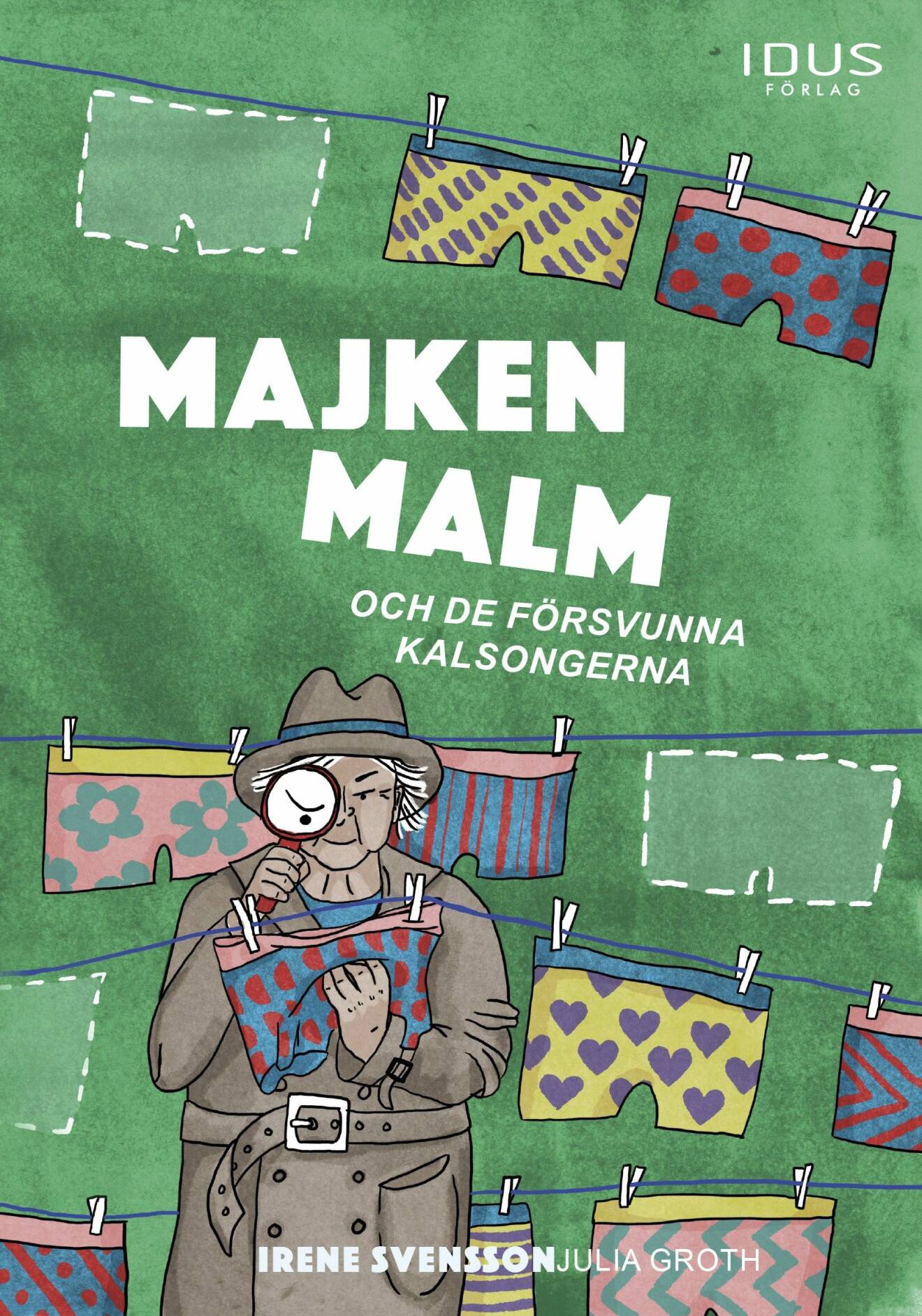 Bokomslag, Majken Malm.