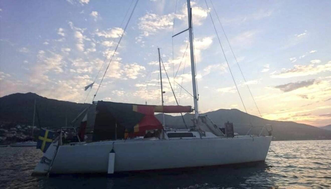 Båten Albin Express är mer än sju meter lång