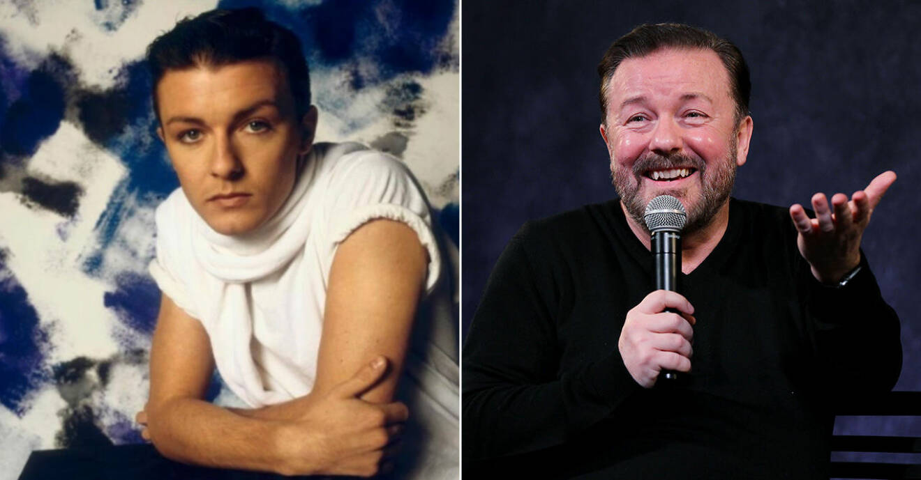 ricky gervais ung