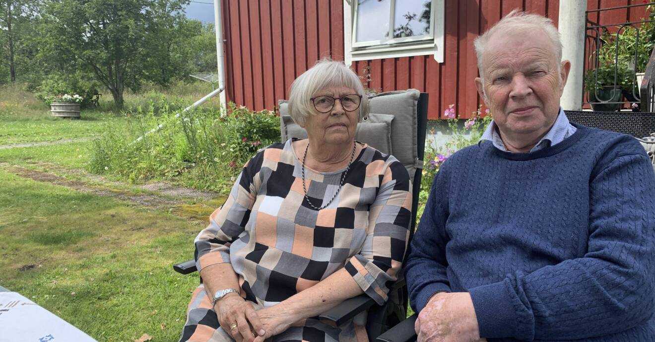Inger och Ingvar Johansson, föräldrar till Heléne Fossmo.