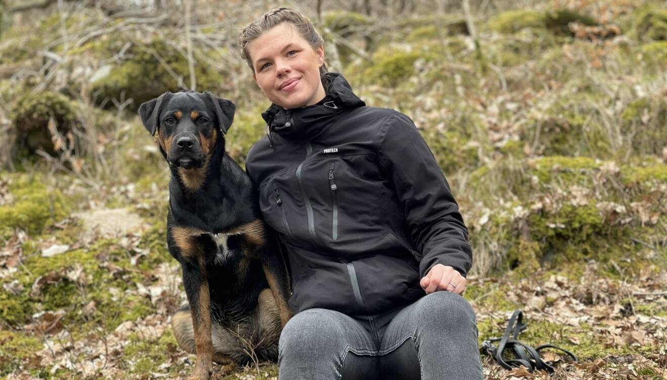 Patricia Klinteberg, vars lillasyster Elin mördades i Höör, tillsammans med sin hund.