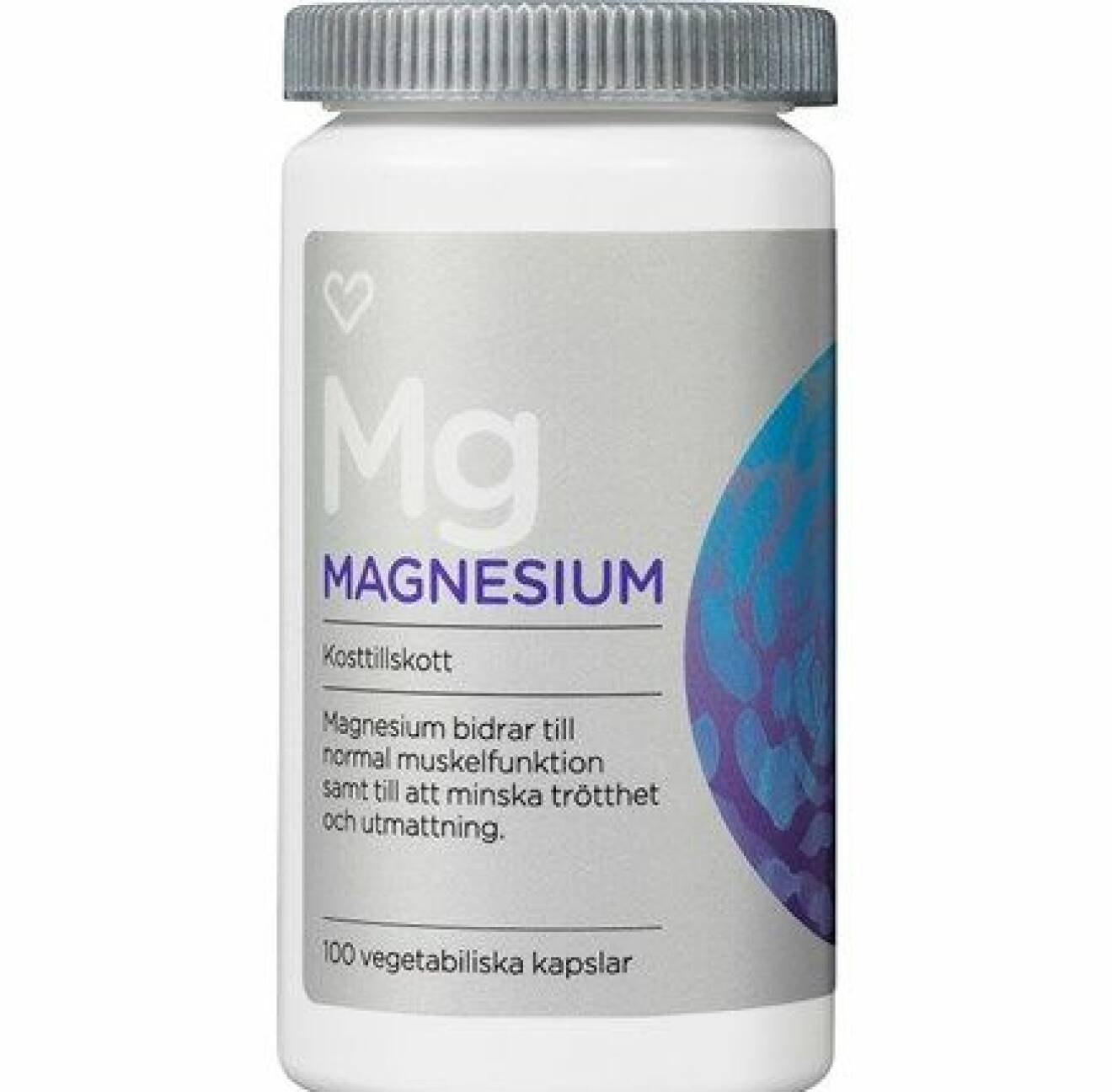 Magnesium från Apoteket, i burk.