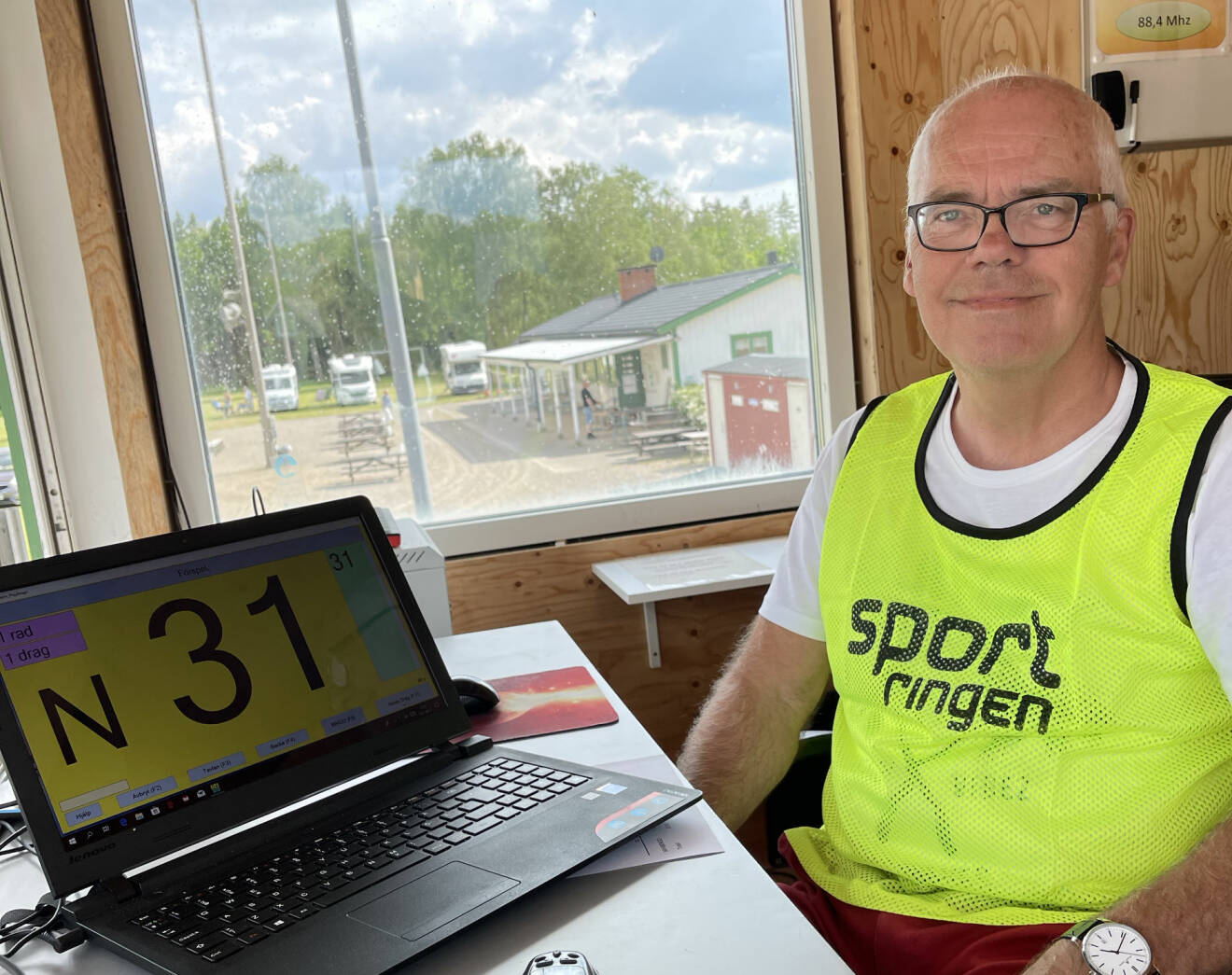Steve Stigsson på bilbingot i Lönsboda.