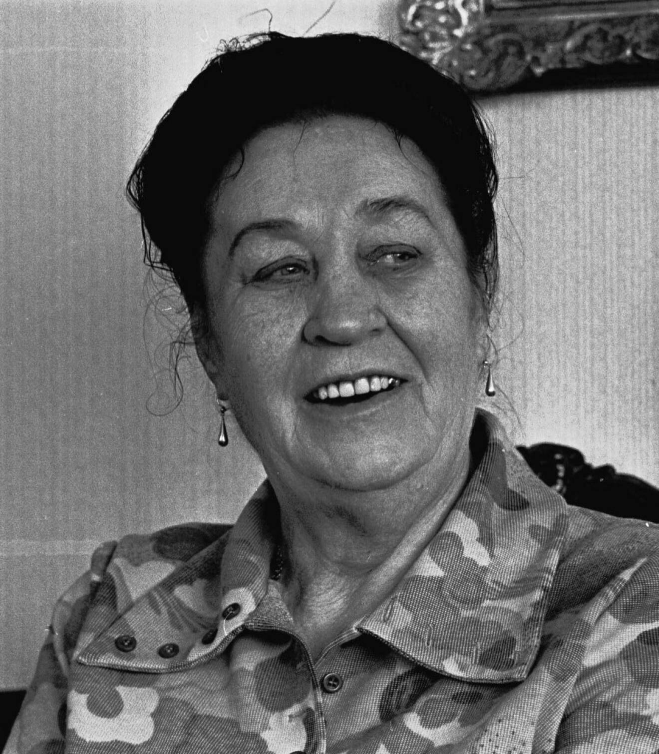 Saida Anderssons mamma, Hanna Lidman.