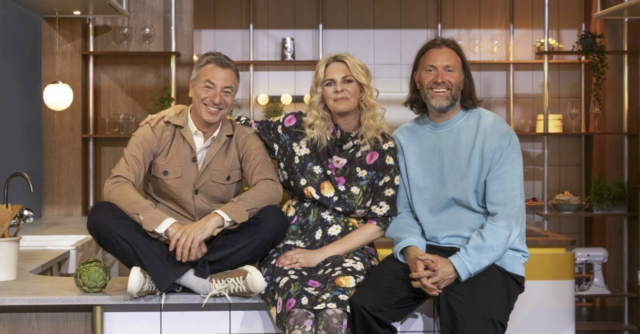 Tareq Taylor, My Feldt och Niklas ekstedt är jury i SVT-programmet Bäst i köket.