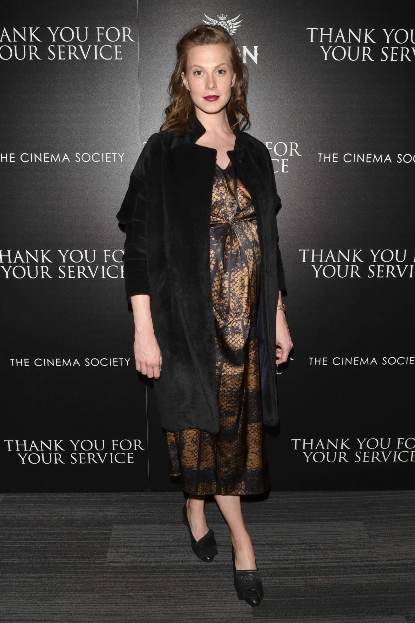 Elettra Rossellini Wiedemann'Thank You For Your Service' film screening, Arrivals, New York, USA - 25 Oct 2017
