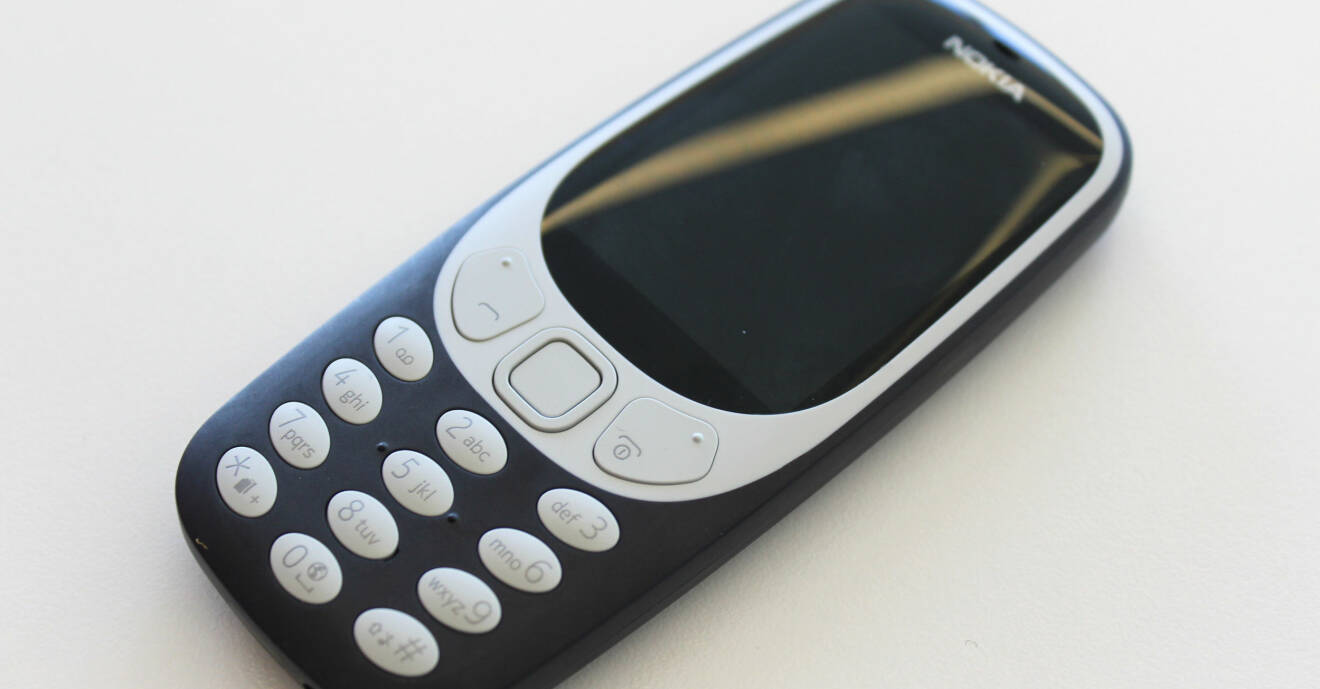 En nyutgåva av Nokias klassiska modell 3310.