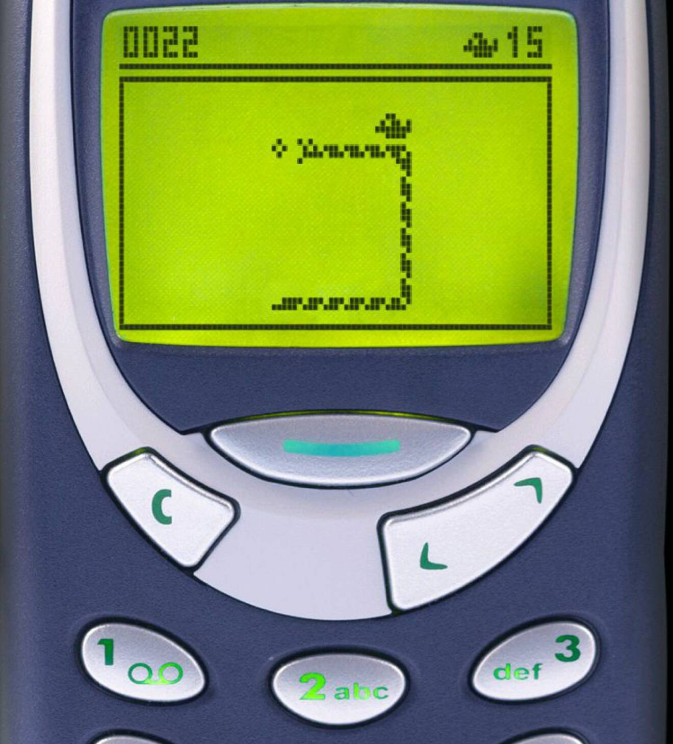 Spelet Snake var stort i början av 2000-talet.