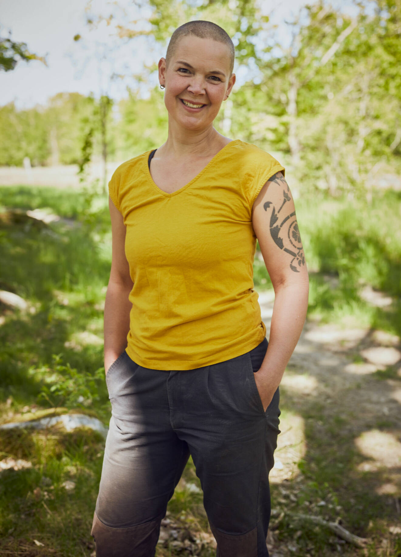 Sara Bäckmo är en av experterna i TV4:s nya program En bondgård mitt i stan.