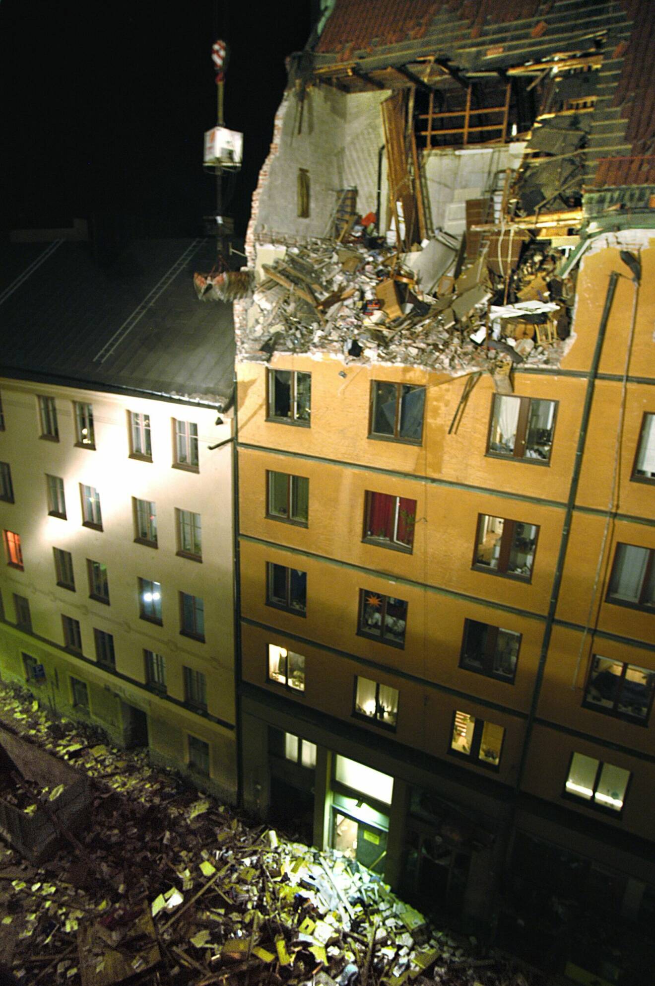 Det var endast bibliotekarien som omkom i explosionen på Surbrunnsgatan