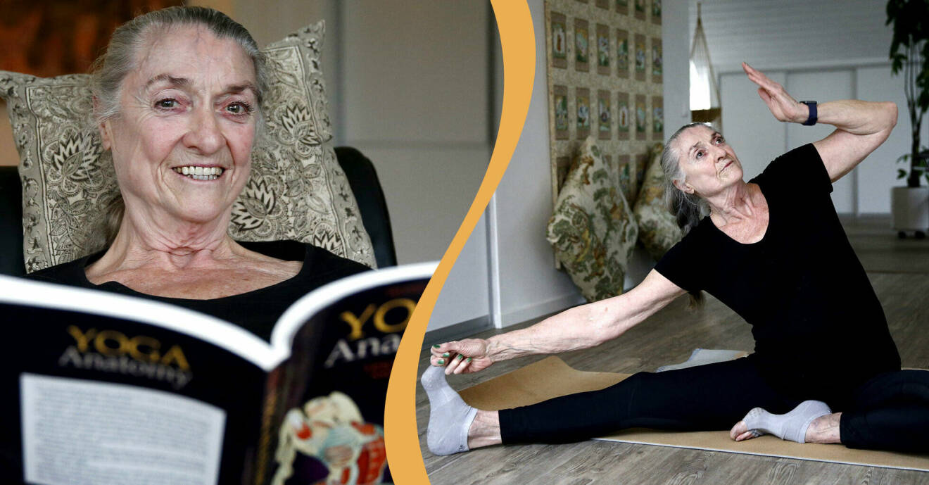 Solveig Cappelen började plugga igen när hon var över 70 år gammal och berättar om hur det är att läsa till undersköterska och yogainstruktör