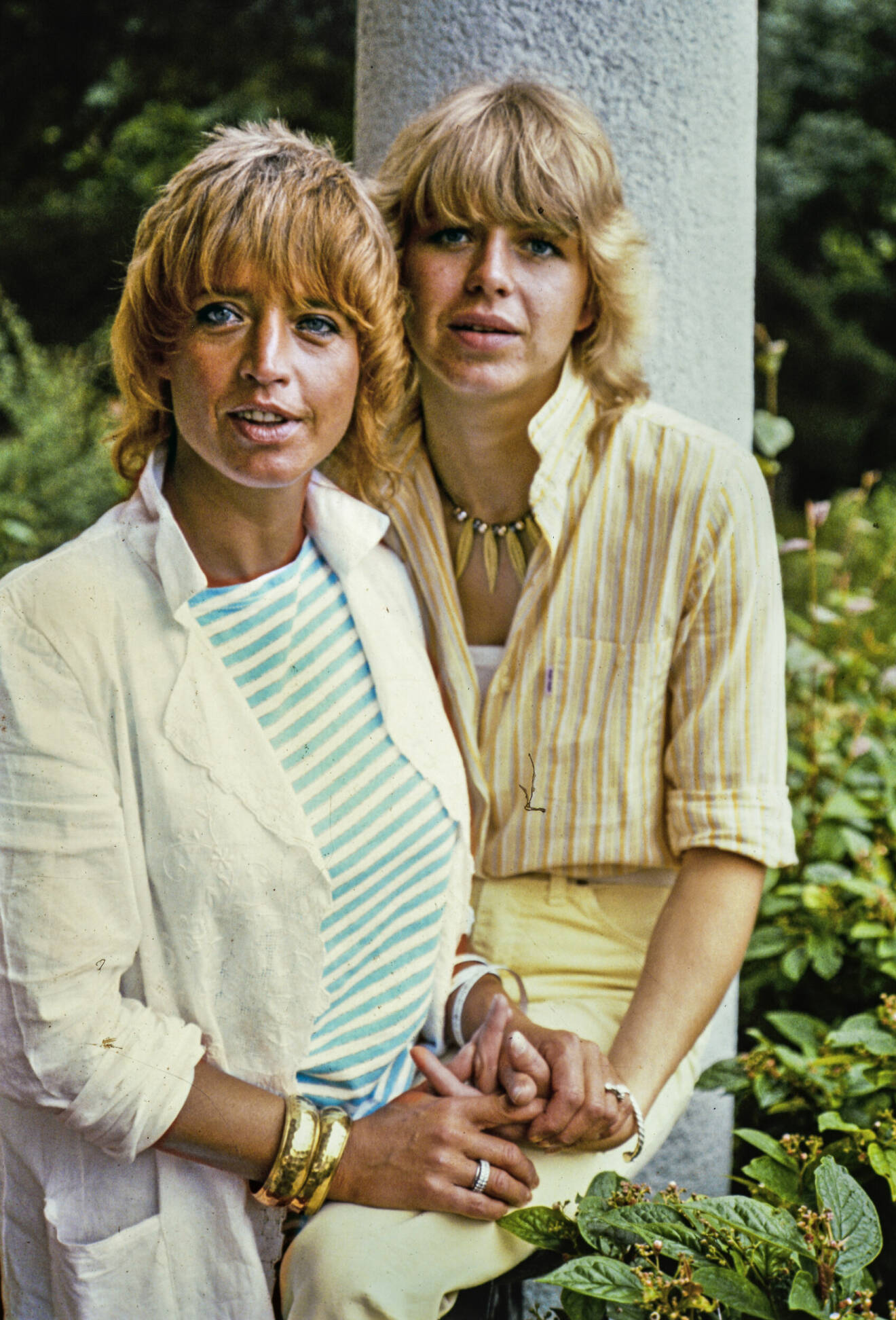 Lill-Babs och dottern Monica 1981