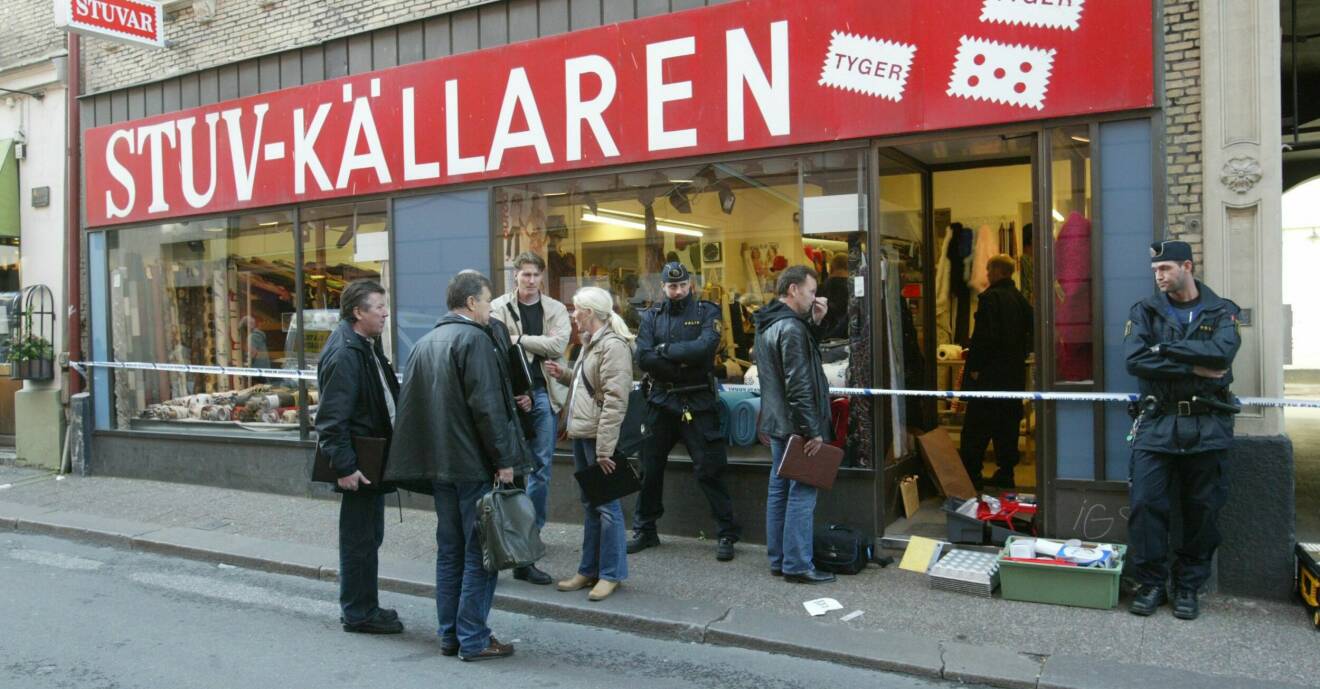Mordet på Marie Johansson i butiken stuvkällaren i Göteborg 2005 är ännu olöst.