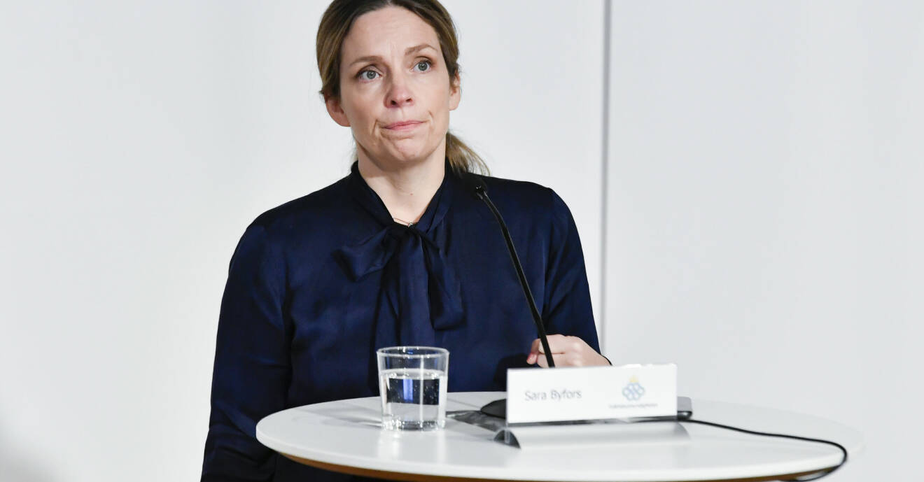 Sara Byfors, biträdande avdelningschef, Folkhälsomyndigheten.