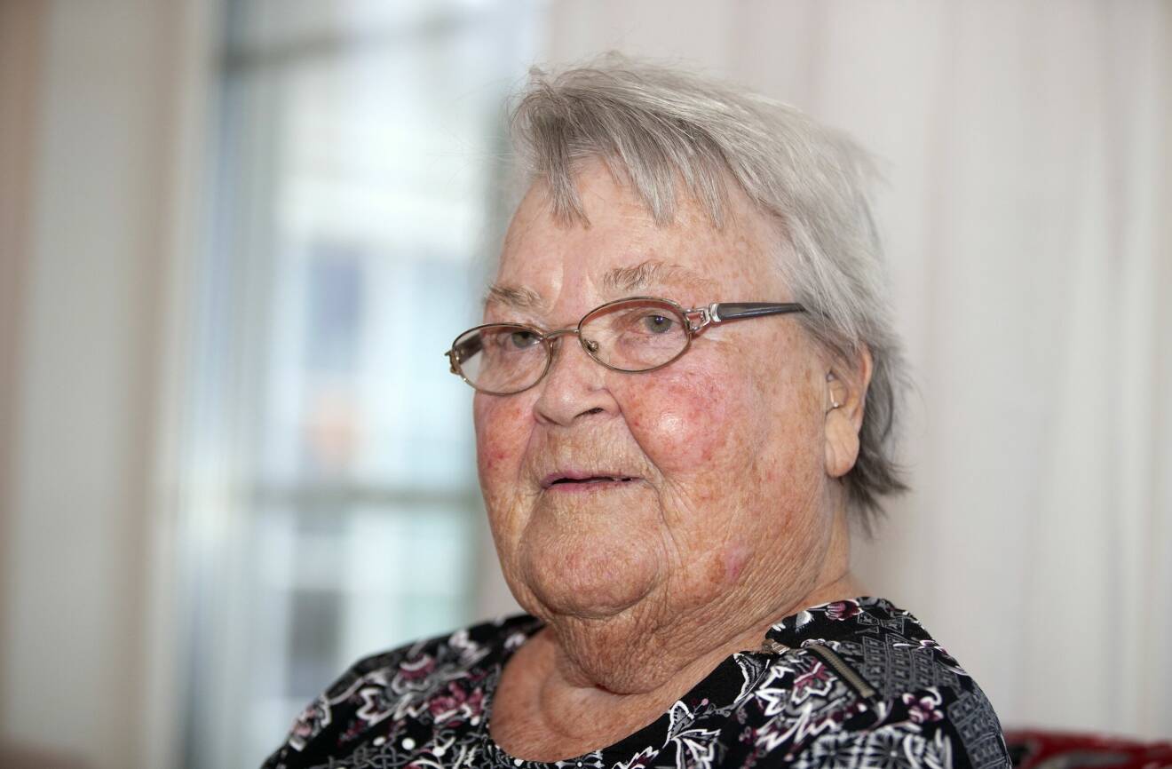 Gunvor Andersson är 93 år och gammelgammelmormor.
