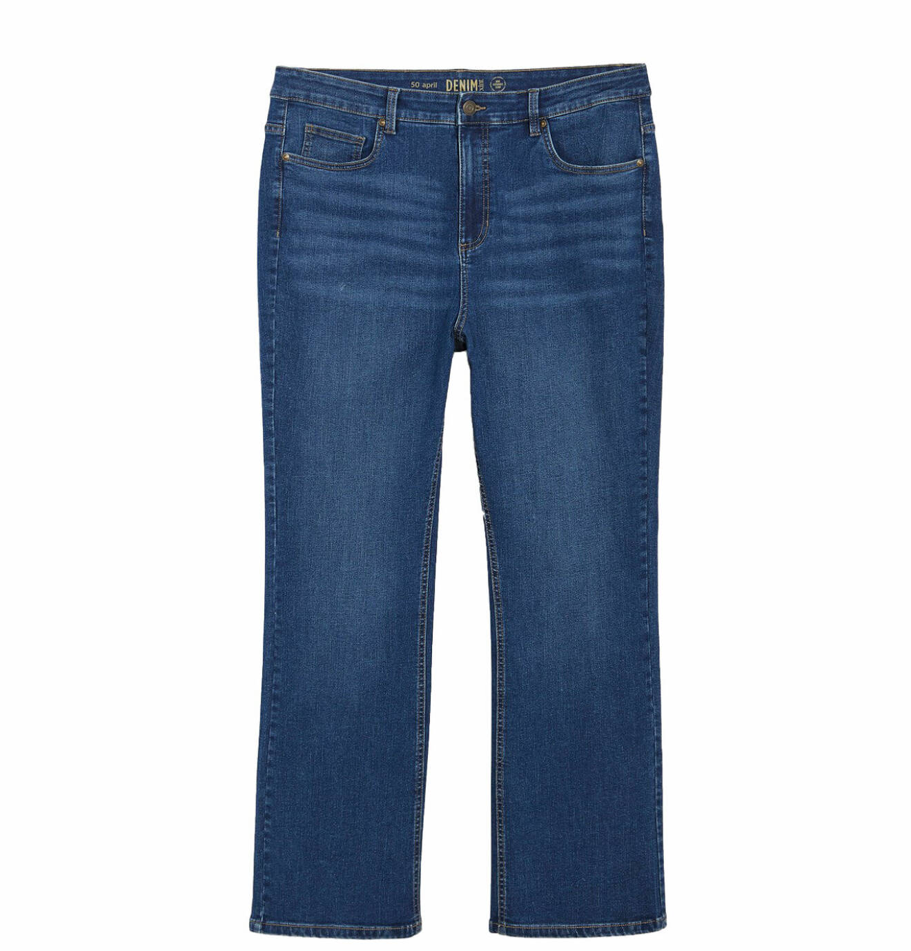 Mörkblå jeans från Kappahl.